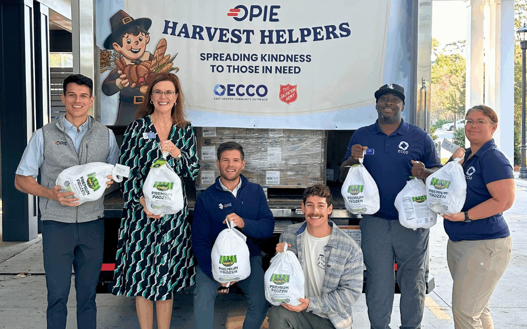 OPIE Drive-Thru Grocery and Cafe Partners with East Cooper Community Outreach to Provide Thanksgiving Turkeys